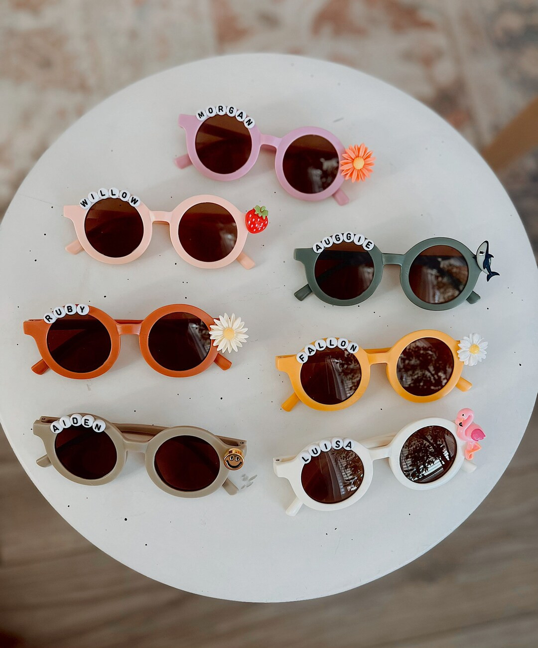 Personalized Name Toddler Sunglasses Cute Toddler Baby Kids - Etsy | Etsy (US)