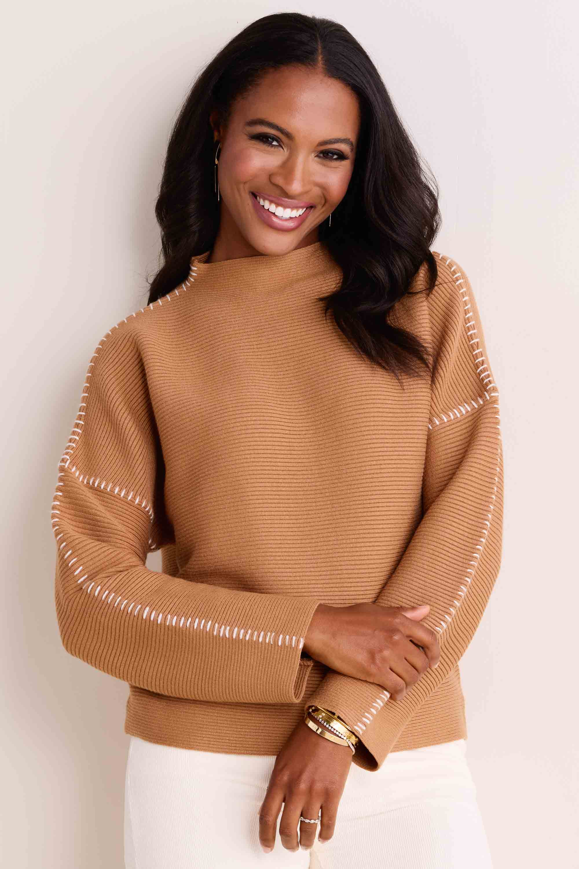 Rosie Sweater- Camel | Avara