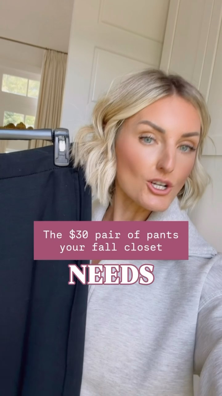 The $30 pants that you need for fall! These are a closet staple - dress them up or down! Wearing size S!

Loverly Grey, Target, new arrivals, barrel pants, black barrel pants, black pants, fall outfit inspo, fall staples

#LTKSeasonal #LTKootd