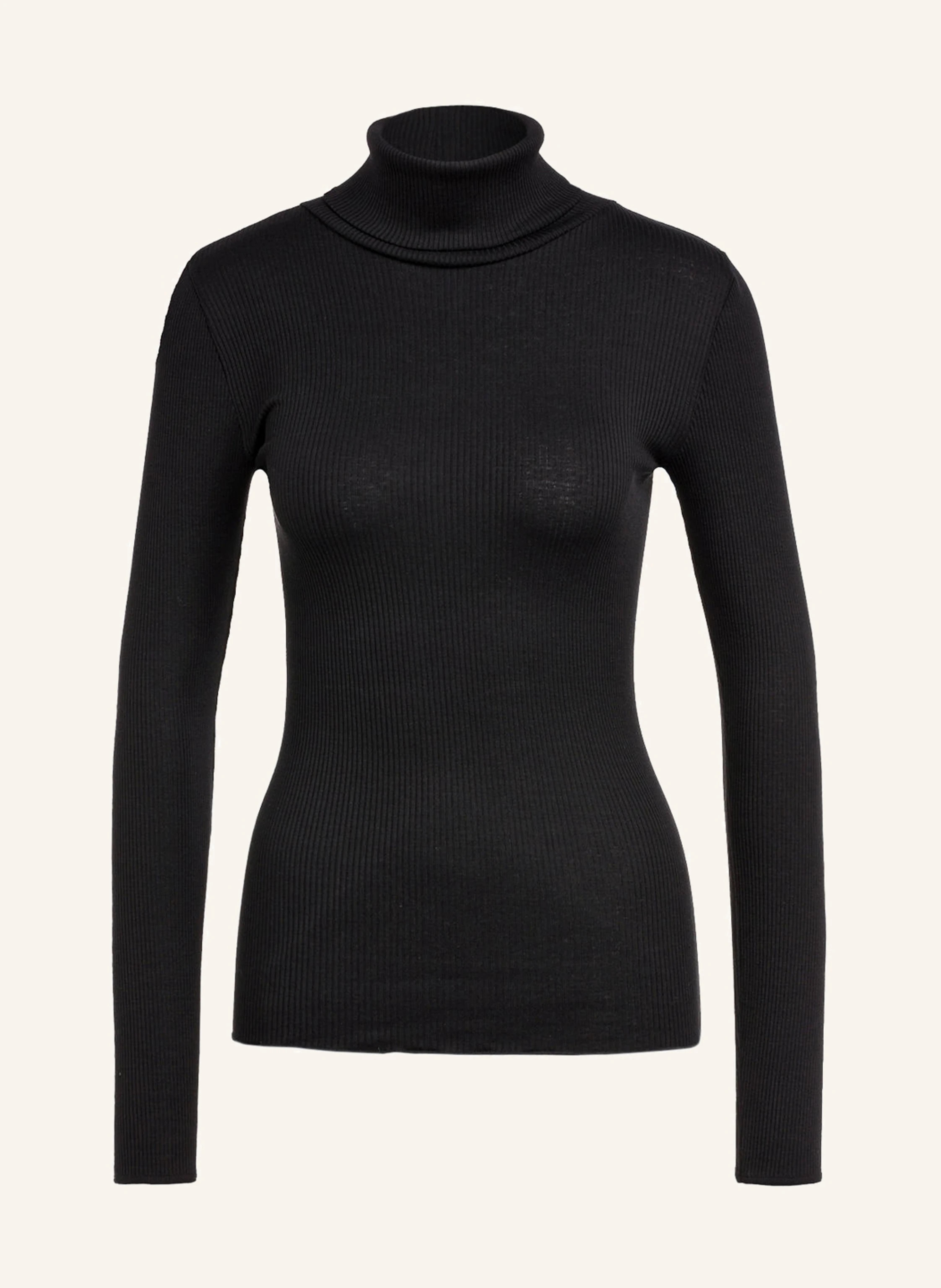 rosemunde Rollkragenshirt BABETTE aus Seide in schwarz | Breuninger (DACH)