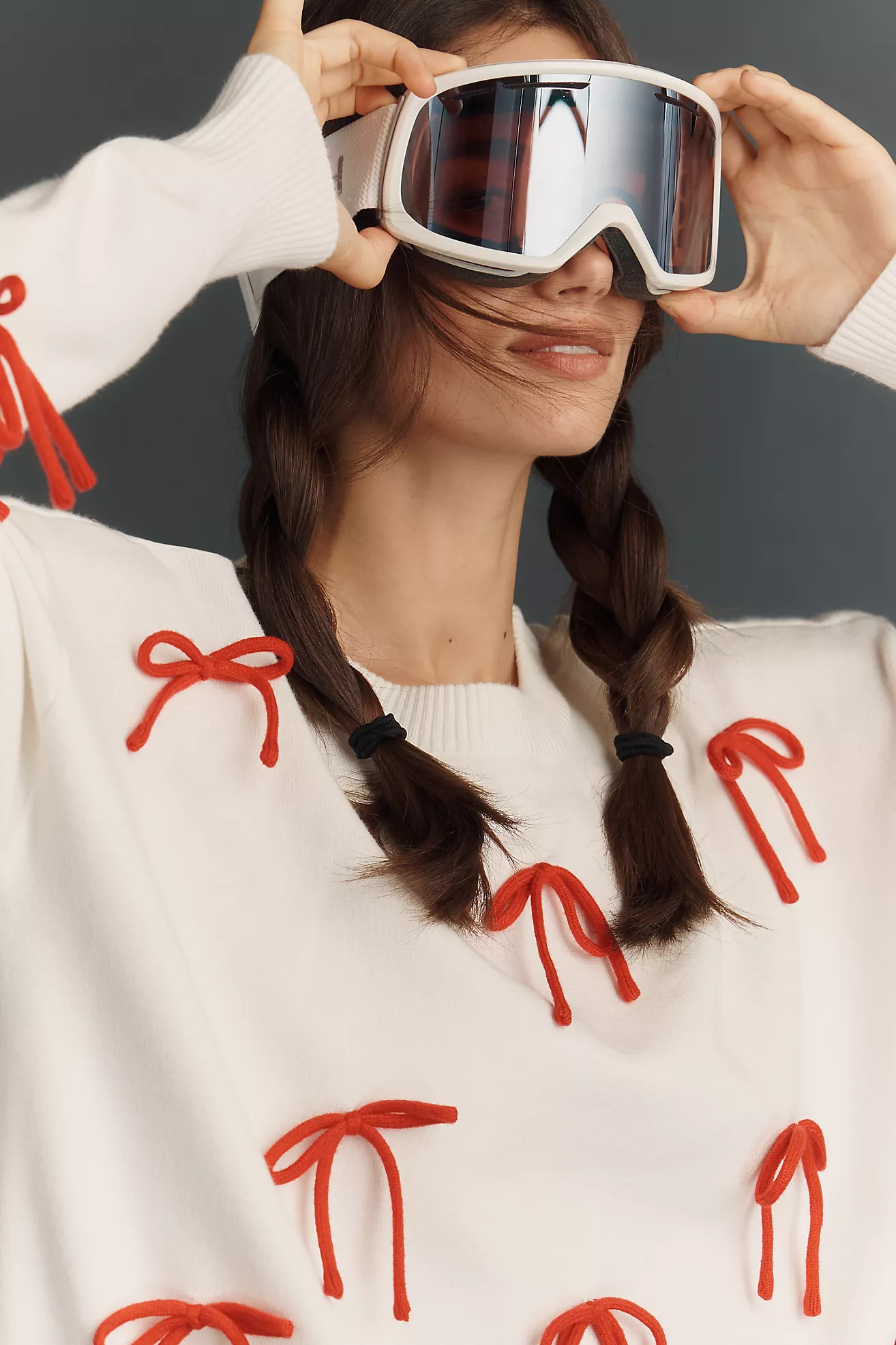 Beach Riot Callie Festive Crew-Neck Sweater | Anthropologie (US)