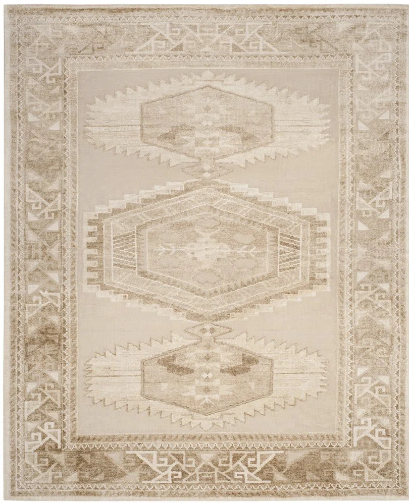 Shamima Southwestern Hand-Knotted Beige Area Rug | Wayfair North America