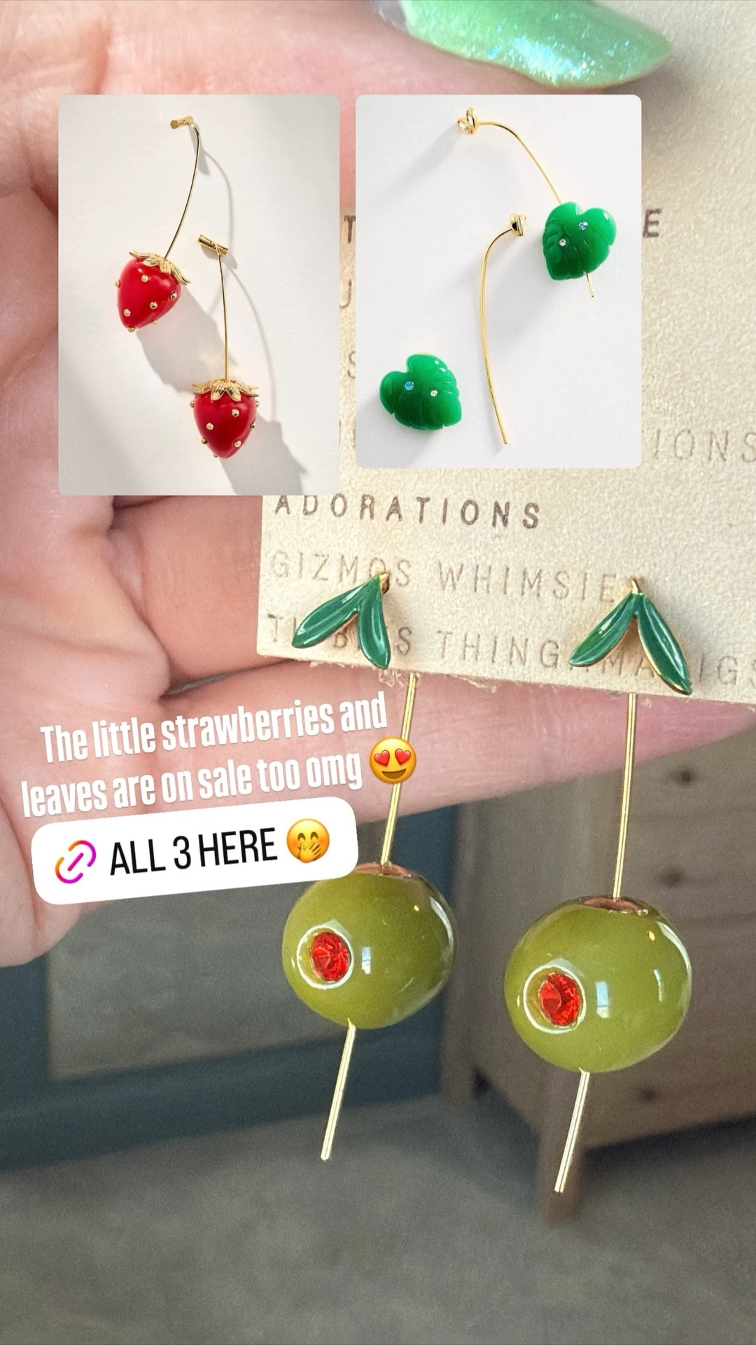 The little strawberries and leaves are on sale too omg 😍 

@Anthropologie 


#LTKPetite #LTKmomlife