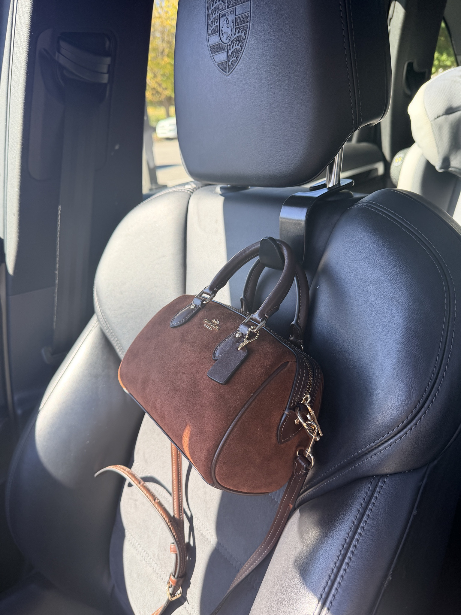 best car find! use it for my purse and Alexander backpack in the back 

 