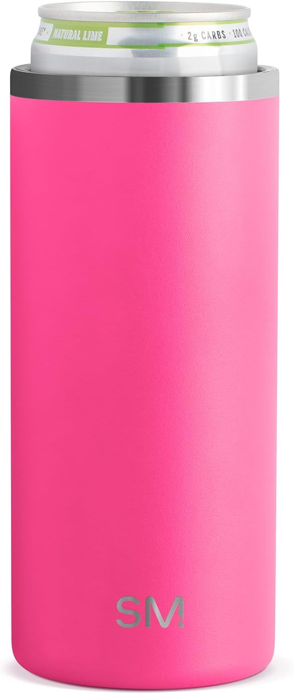 Simple Modern Skinny Can Cooler | Slim Insulated Stainless Steel Drink Sleeve Holder | Insulate S... | Amazon (US)