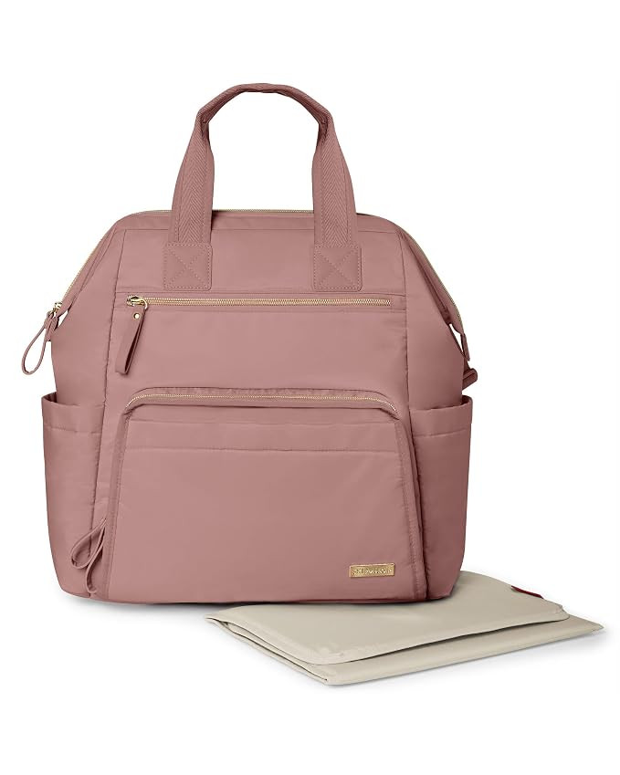 Skip Hop Diaper Bag Backpack: Mainframe Large Capacity Wide Open Structure with Changing Pad & St... | Amazon (US)