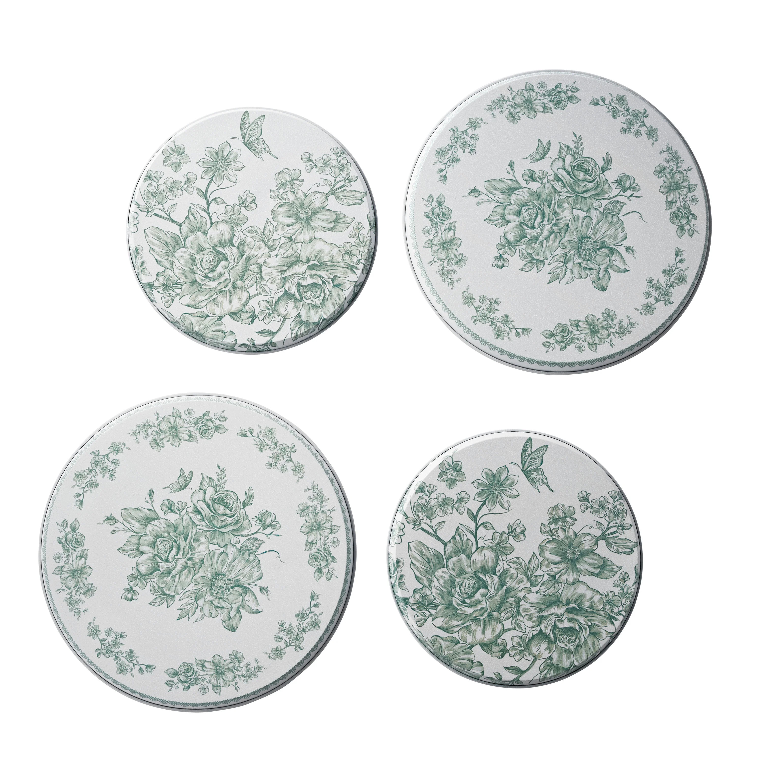 The Pioneer Woman Agatha 4-Piece Range Covers Set, Green | Walmart (US)