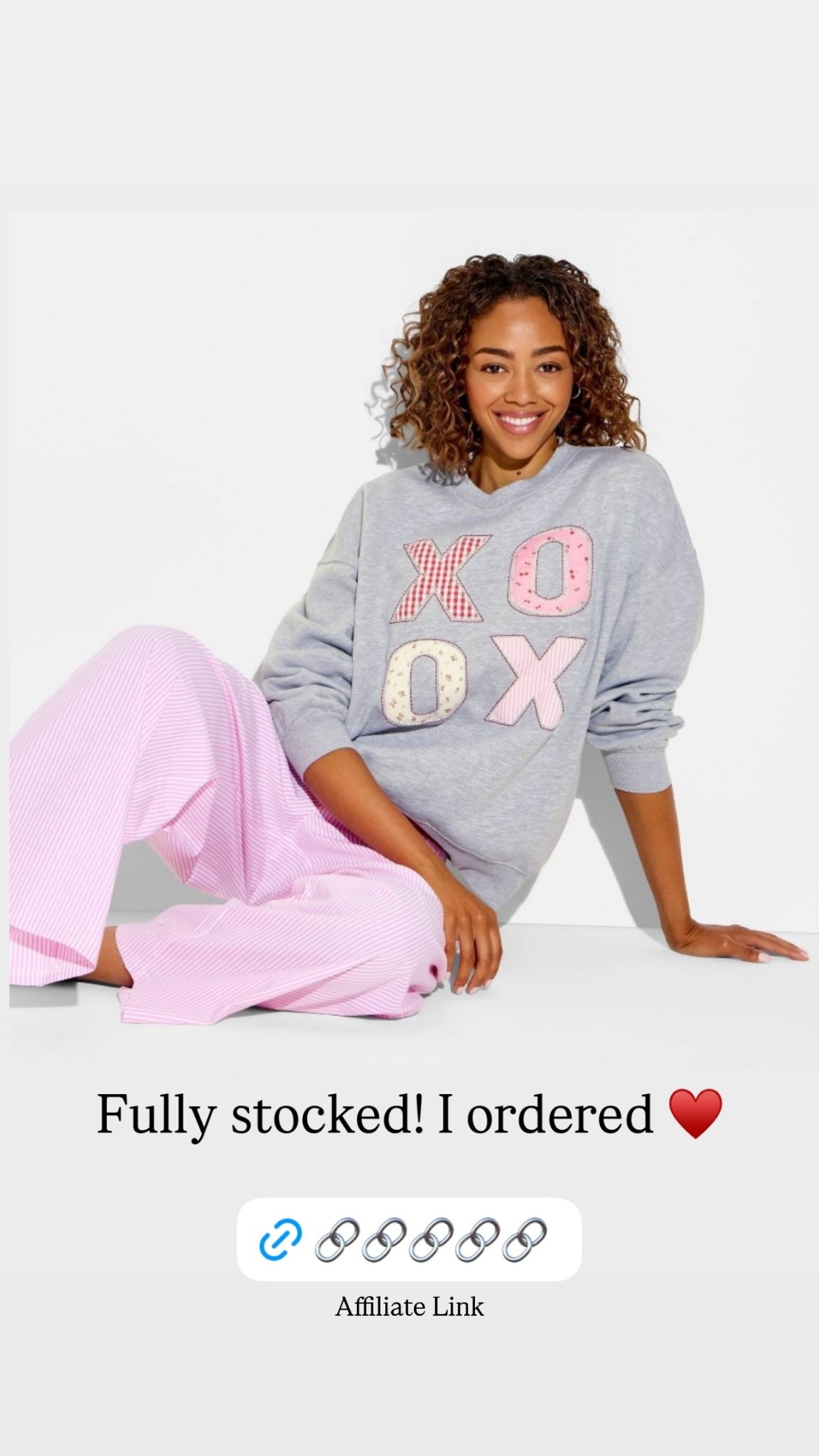 Fully stocked! I ordered ♥️ New Target Valentines Day Seeatshirt

#LTKSeasonal #LTKOver40 #LTKMidsize