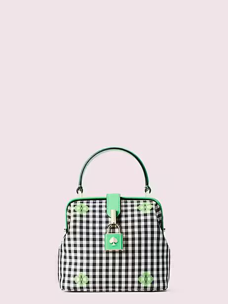 remedy gingham small top-handle bag | Kate Spade (US)