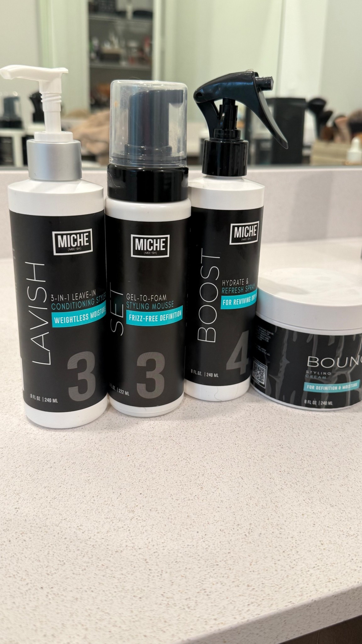 Curly hair give this a try! Love it! No crunch and so moisturizing 🙌🏽 your curls will thank you! 