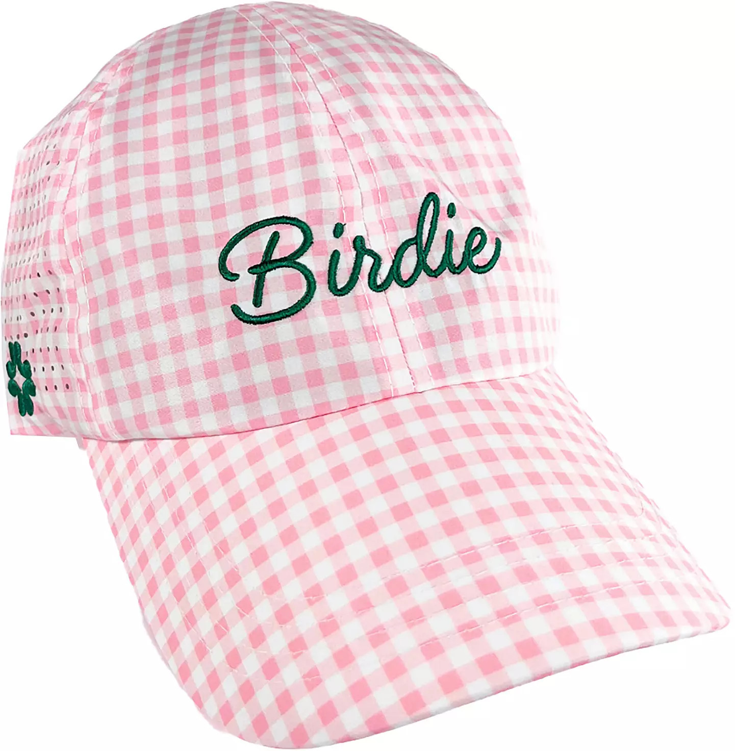 VimHue Women's Azalea Collection Birdie Pink Gingham Sun Goddess Golf Hat | DICK'S Sporting Goods