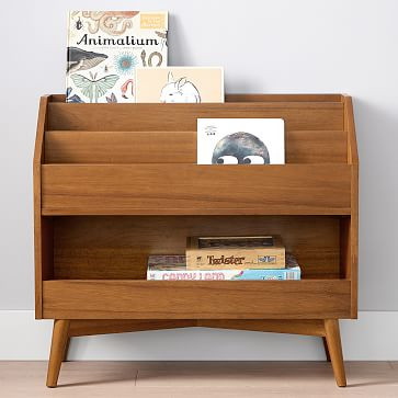 Mid-Century Toy Dump w/ Bookrack | West Elm (US)