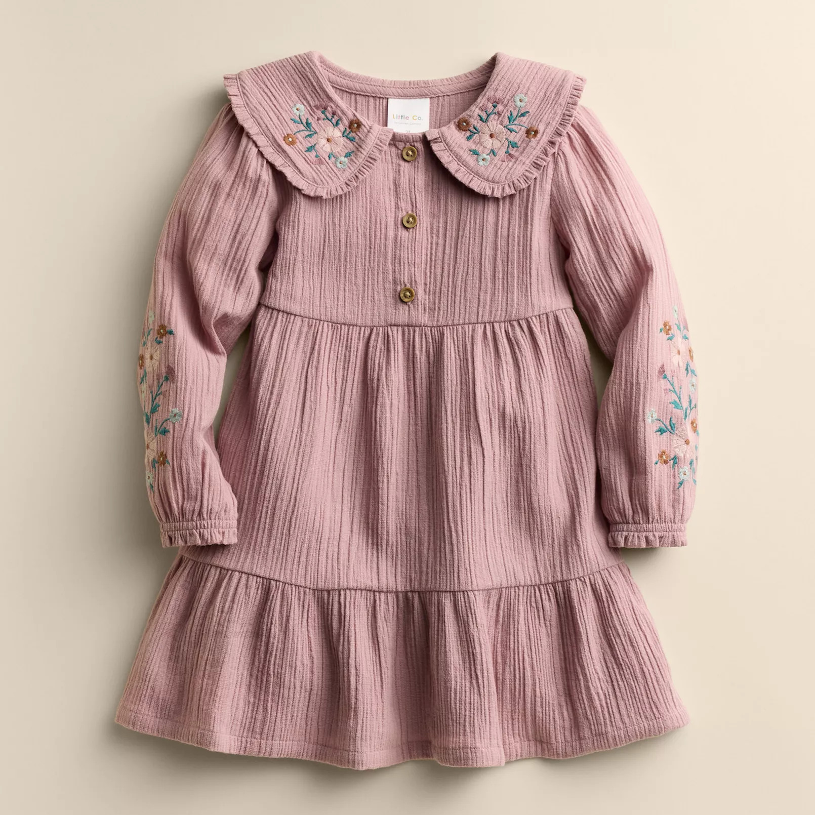 Girls 4-12 Little Co. by Lauren Conrad Collared Peasant Dress | Kohl's