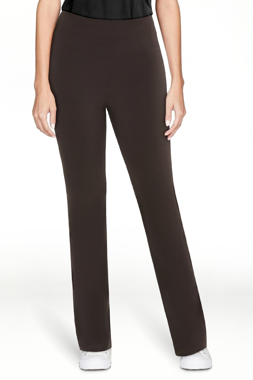 Avia Women's Ribbed SoftSculpt Flare Active Leggings with UPF 50, Sizes XS-XXXL | Walmart (US)