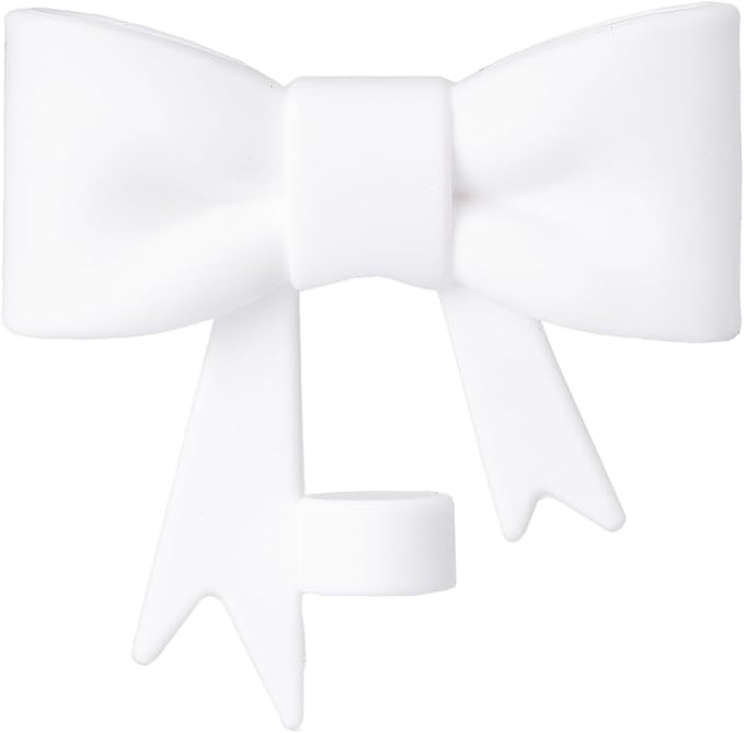 10mm Bow Shape Straw Topper for Stanley Cup (White) | Amazon (US)