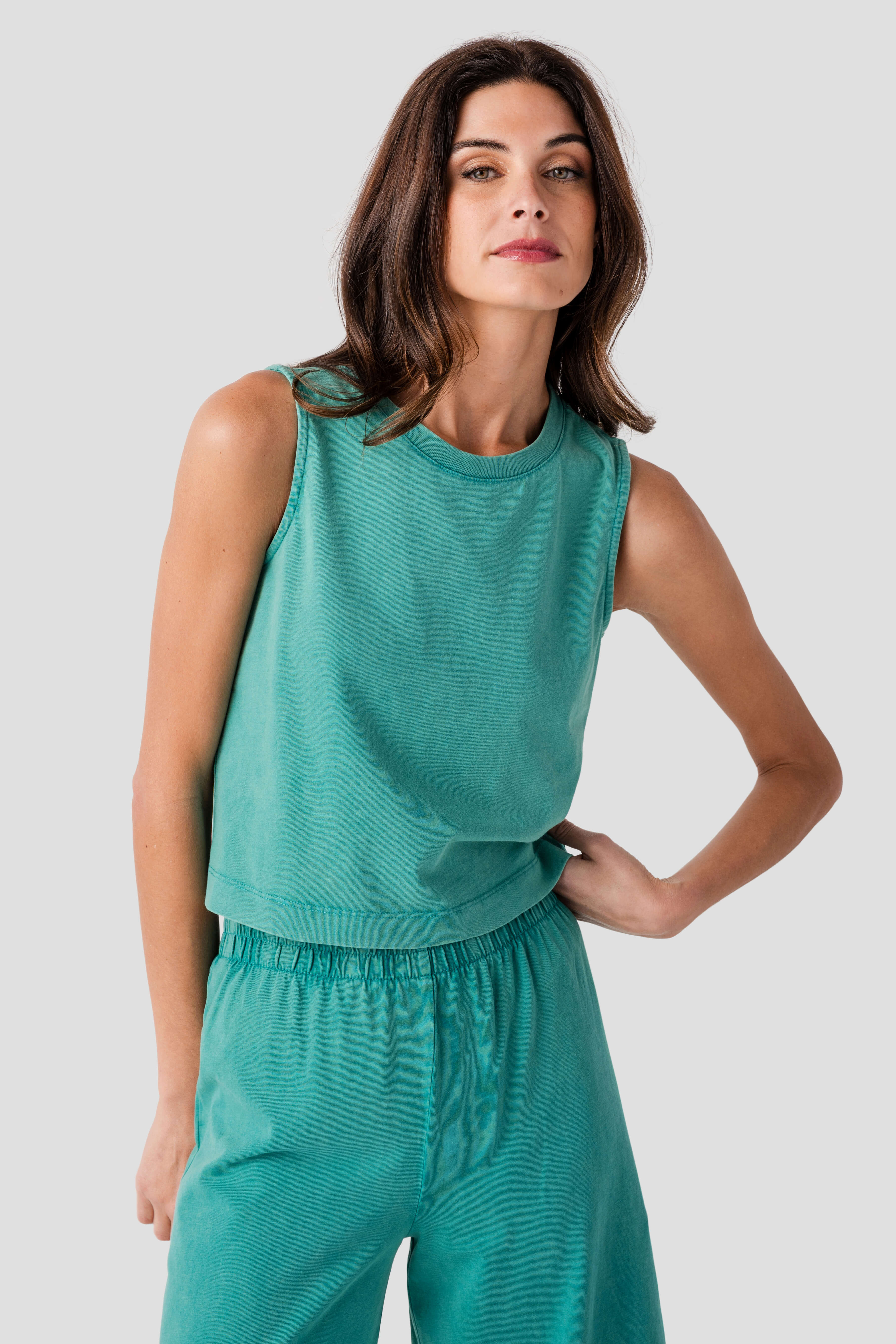 Z Supply Sloane Jersey Muscle Tank | Social Threads