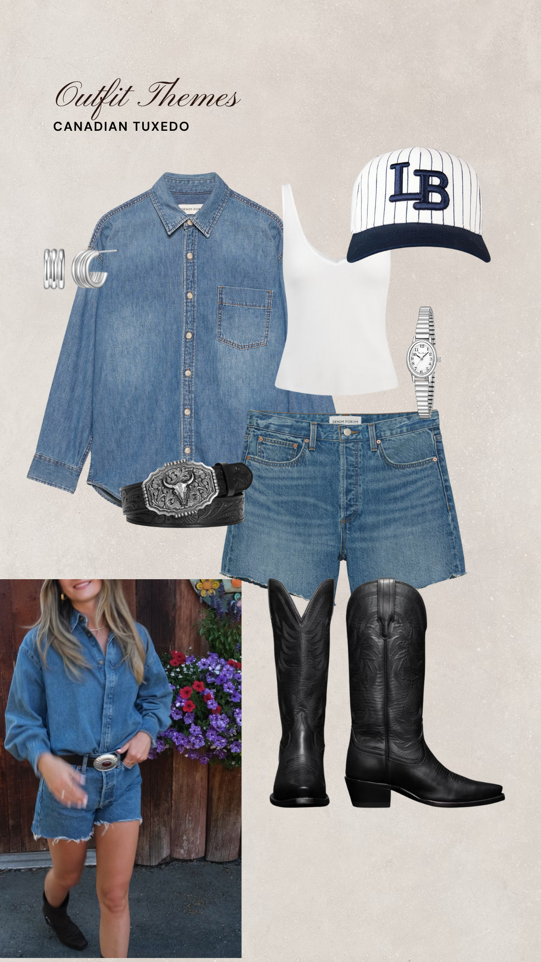 Canadian Tuxedo outfit inspo! 

montana l western l denim 
 

 