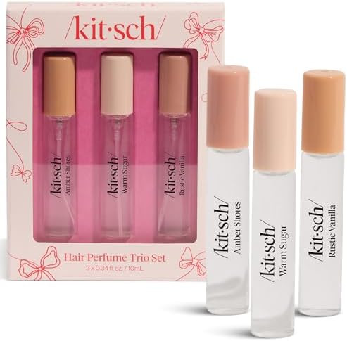 Kitsch Hair Perfume for Women - Trio Set | Clean, Deodorizing & Patented Odor-Eliminating Technol... | Amazon (US)