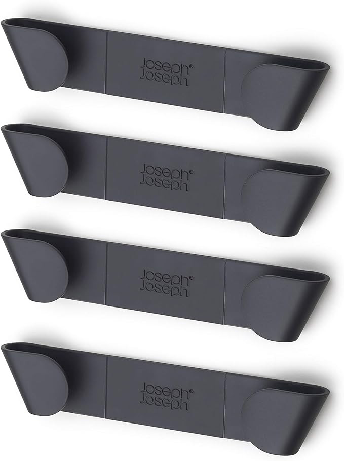 Joseph Joseph - 85149 Joseph Joseph CupboardStore Cabinet Door Pan Lid Organizer, Set of 4, Gray | Amazon (US)