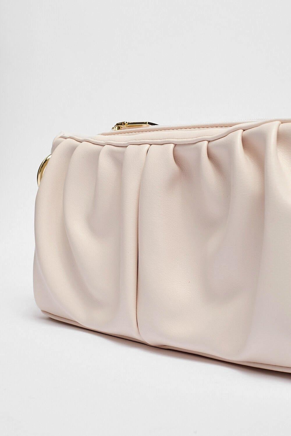 Slouchy Faux Leather Chain Shoulder Bag | Nasty Gal (US)