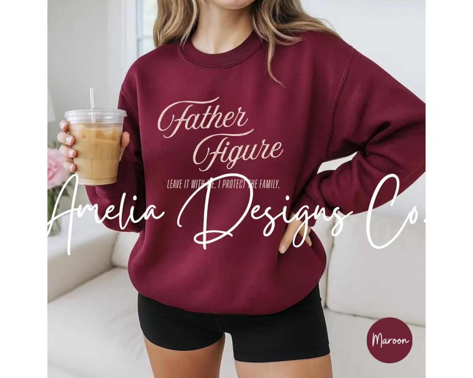 Father Figure Sweatshirt | In My Showgirl Era Crewneck Sweatshirt | I Protect The Family | Music ... | Etsy (US)