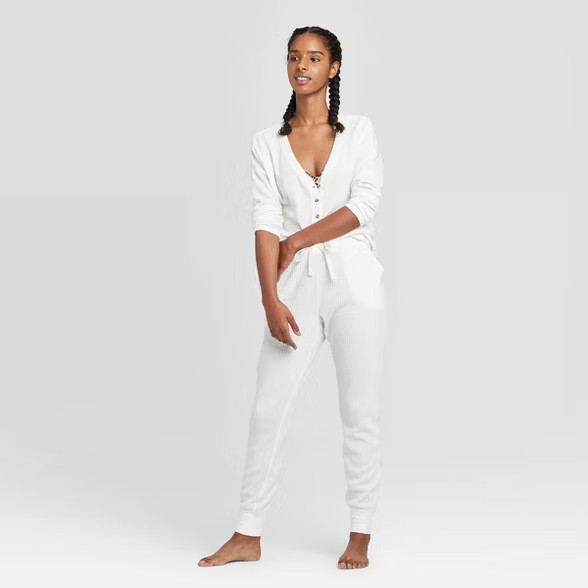 Women's Cozy Thermal Lounge Jogger - Colsie™ | Target