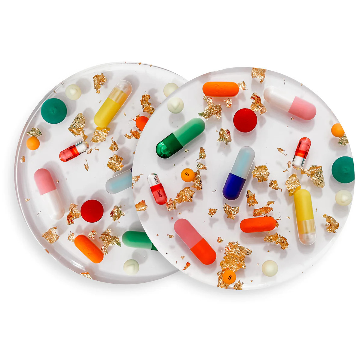 Pills + Gold Coasters | Tart By Taylor