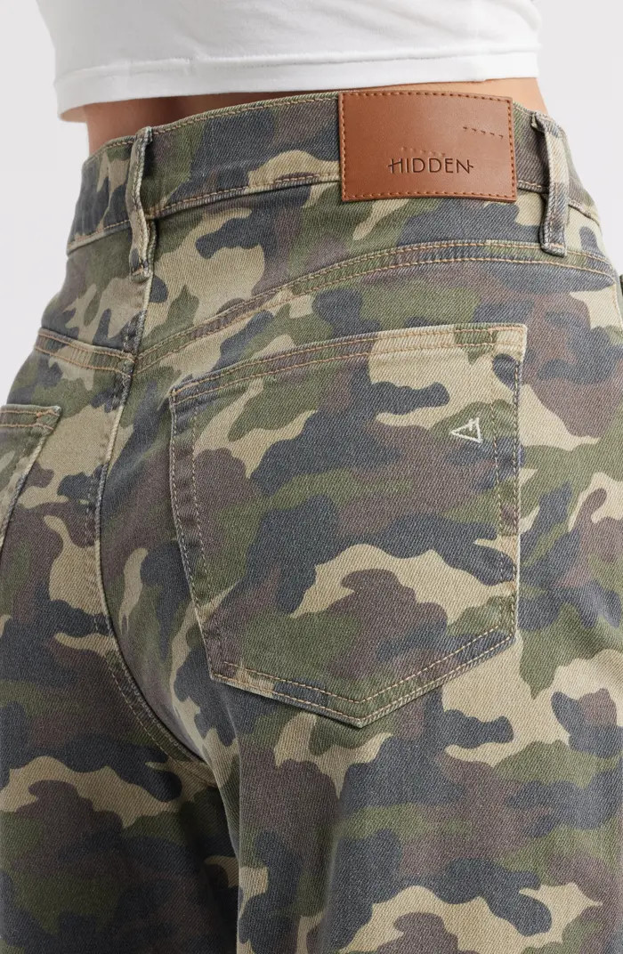 HIDDEN JEANS Low Slung Camo Baggy Jeans | Nordstrom | Nordstrom