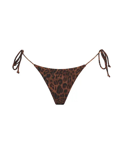 Leopard Tie Sides | Ark Swimwear