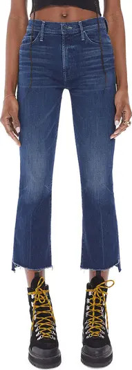 The Insider Frayed Step Hem Crop Jeans | Nordstrom