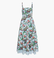 The Margot Dress - Light Blue Jungle Floral | Hill House Home US