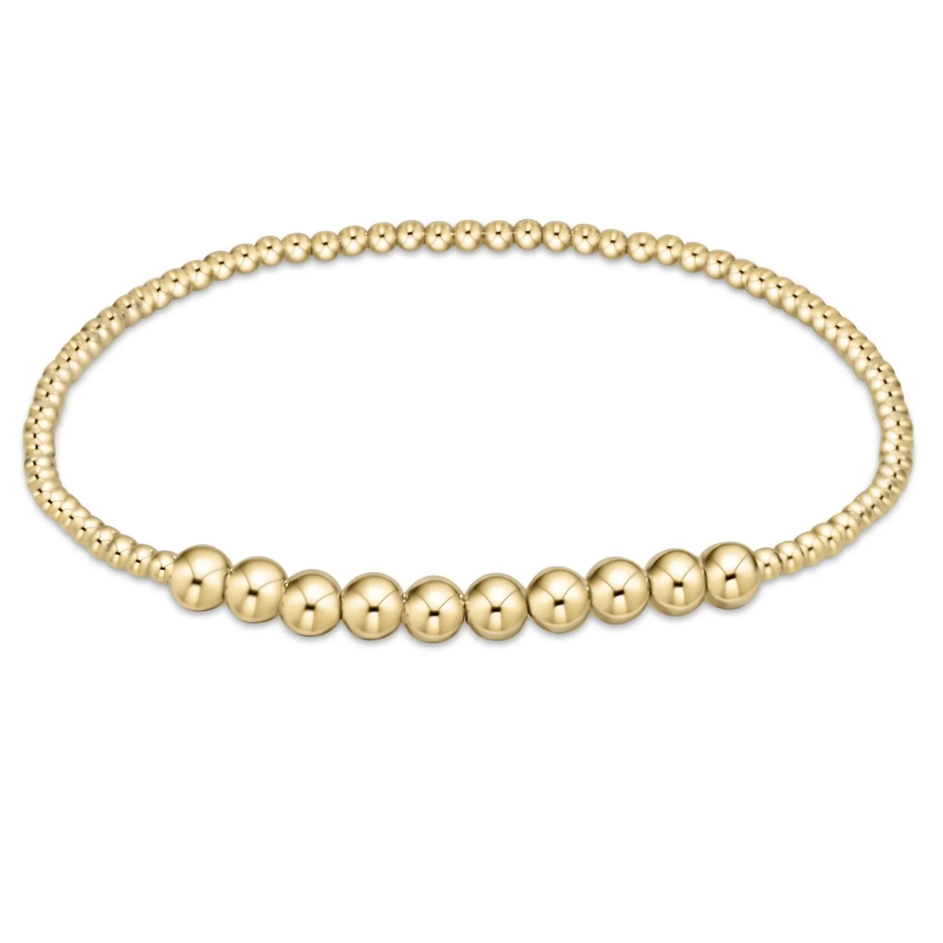Classic Gold Beaded Bliss Bracelet (3 Sizes) - Southern Made | Shop Southern Made & Southern Made Tees