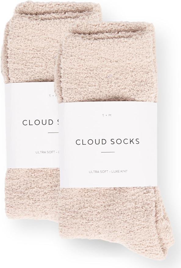 Unboxme Gifts Warm & Cozy Ultra-Luxe Cloud Sock for Women & Men - Super Soft Luxurious Fabric Sle... | Amazon (US)