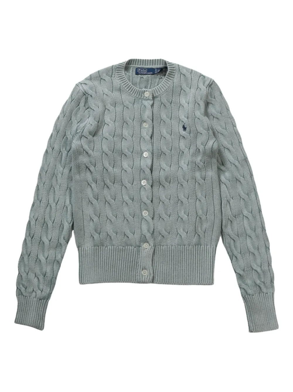 Polo Ralph Lauren cable-knit Cardigan | Grey | FARFETCH | Farfetch Global