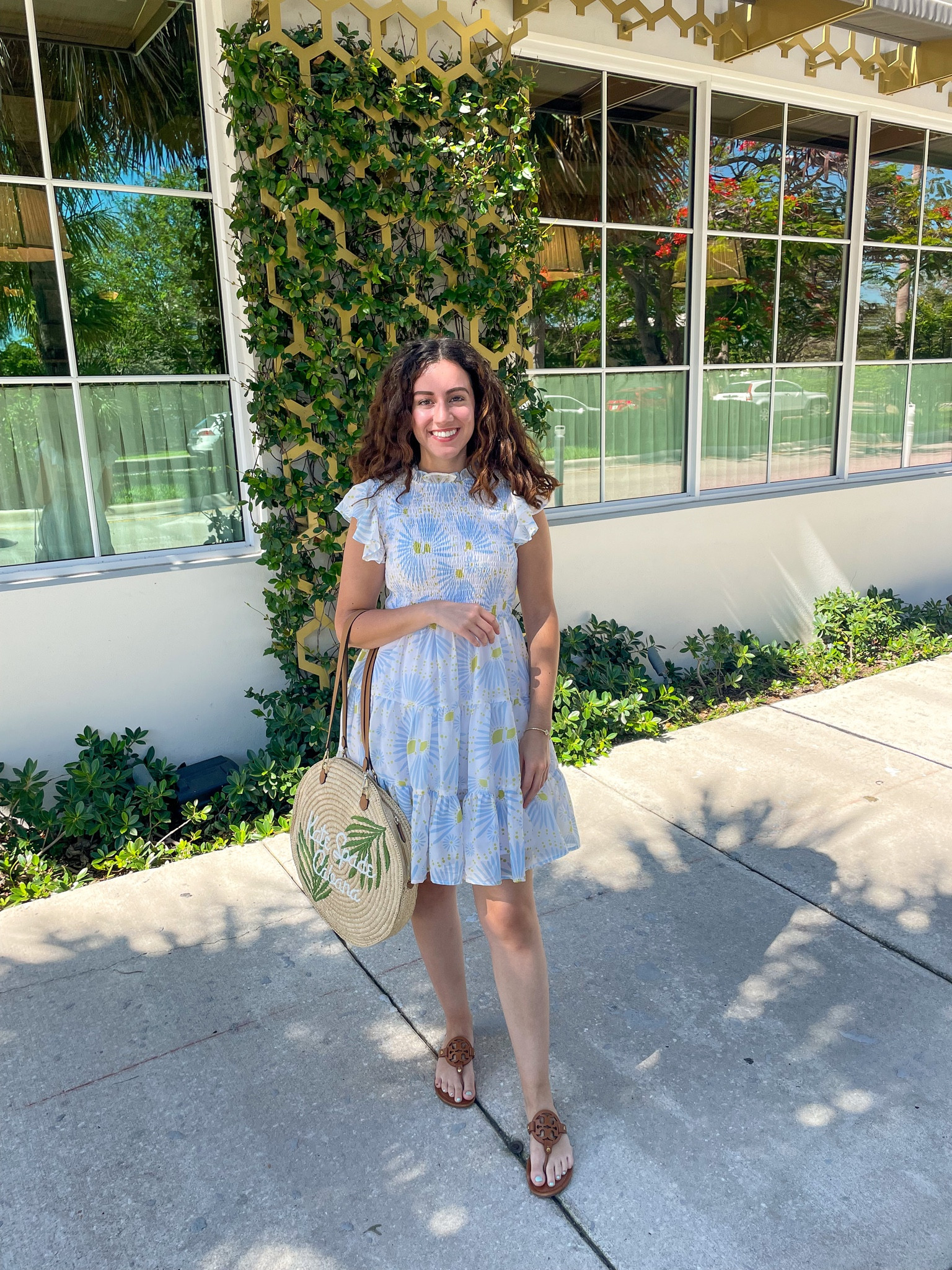 Summer style. Sundress. Kate spade sale. Kate spade raffia bag. Kate spade summer bag. Florida style. J. Marie dress. Summer fashion. 

#LTKSeasonal #LTKunder100 #LTKsalealert
