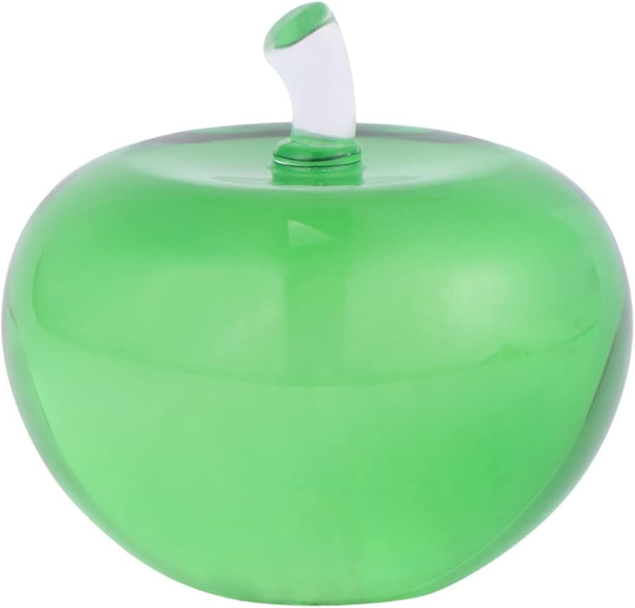 BESPORTBLE 1pc para Mesa De Glass Fruit Art Figurine Apple Figurines Statuette Ornaments Gift Gre... | Amazon (US)