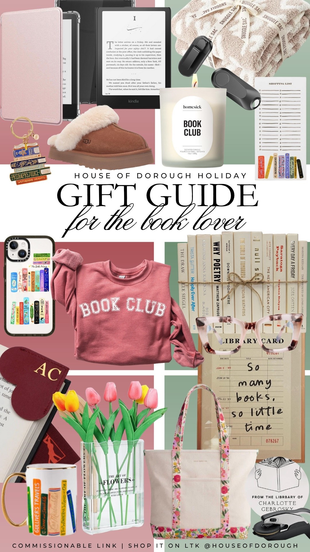 Gift guide for the book lover!

Gift guides, gift ideas, holiday gifts, book lover gift ideas, books, family gifts

#LTKGiftGuide #LTKHoliday
