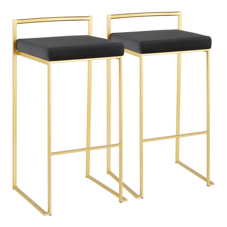 Ceazar Bar & Counter Stool (Set of 2) | Wayfair Professional