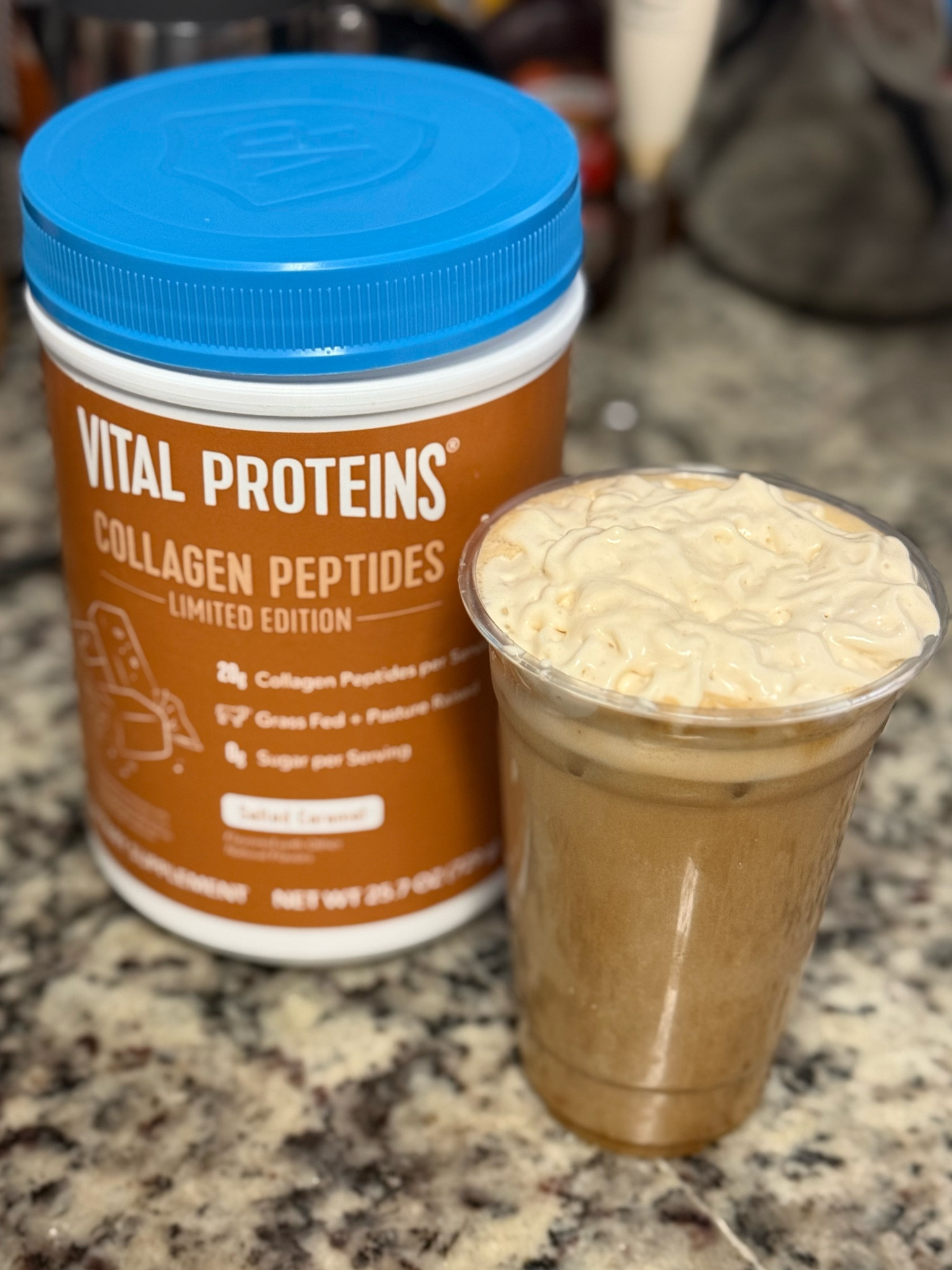 Vital Proteins has officially launched the Caramel Collagen Peptides for the fall. I love making cold form with this collagen and oat milk to add extra protein to my coffee. 

#LTKSeasonal #LTKFitness