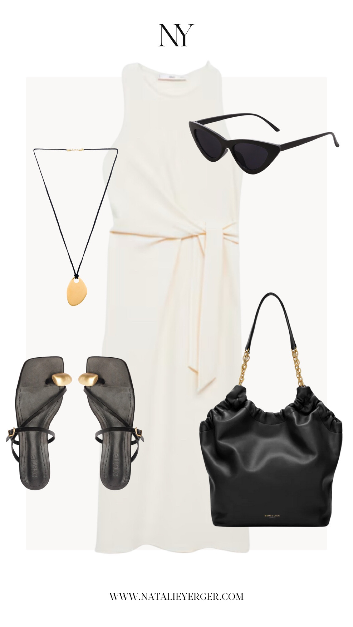 Casual summer dress 🤍 This twisted dress reminds me of a more expensive style I was eyeing earlier in the summer! A great basic to pair with a cropped jacket as the weather cools off later. 

#LTKFindsUnder100 #LTKSeasonal #LTKFindsUnder50