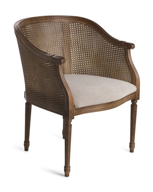 Cane Curved Dining Chair | TJ Maxx