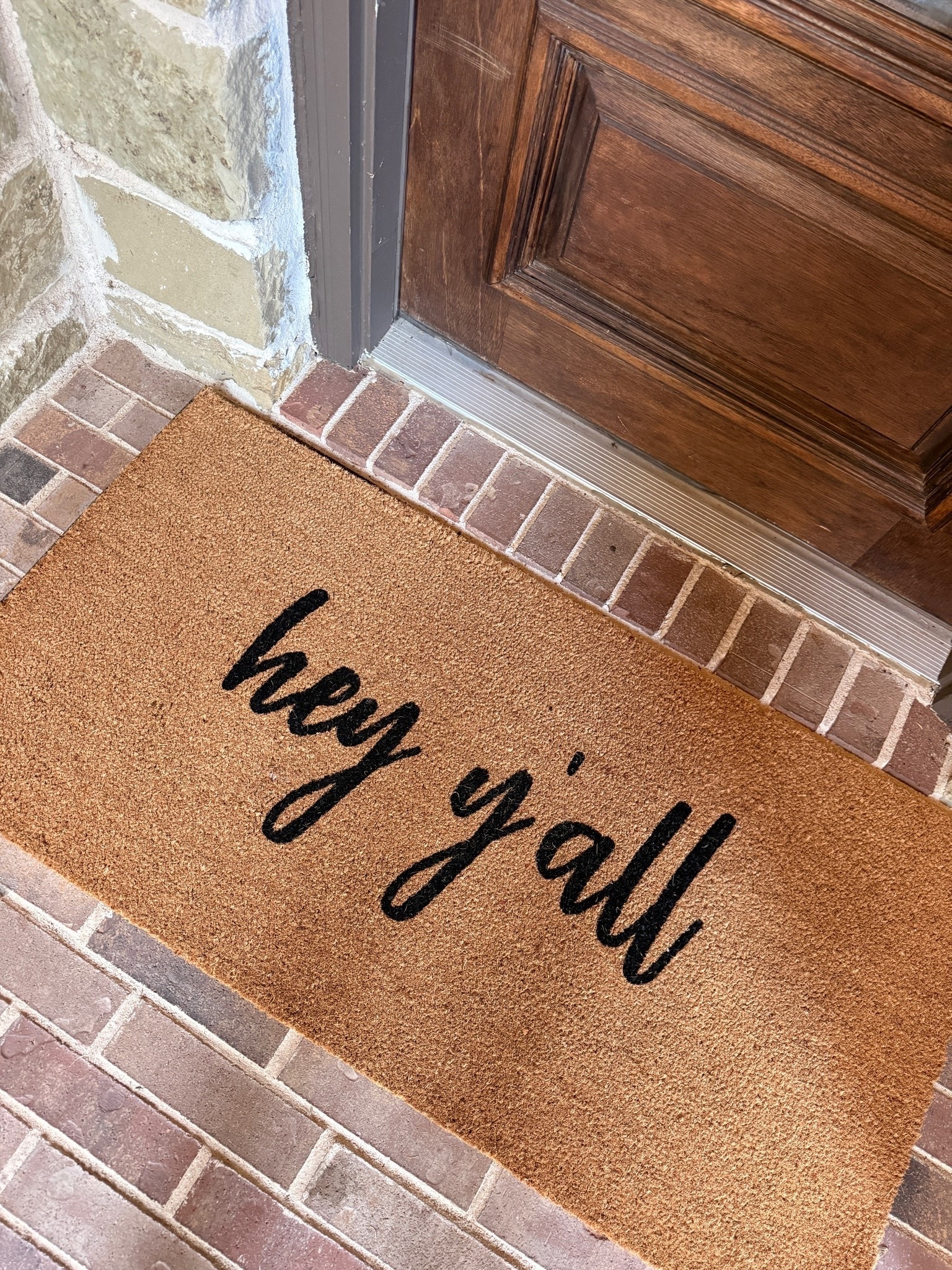 hey y’all! Obsessed with my new entry mat. Large enough and a great price point off Amazon!

#LTKmomlife #LTKdayinmylife #LTKSeasonal