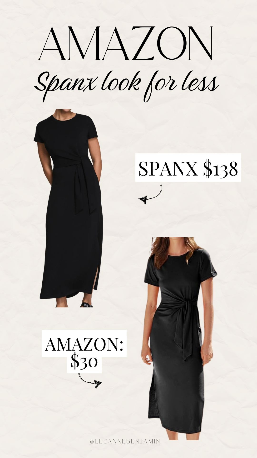 Spanx look for less tie dress! 

#LTKSaleAlert #LTKootd #LTKgrwm