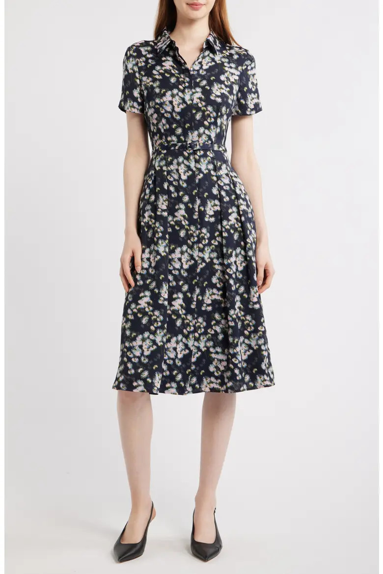 Floral Print Shirtdress (Women) | Nordstrom | Nordstrom
