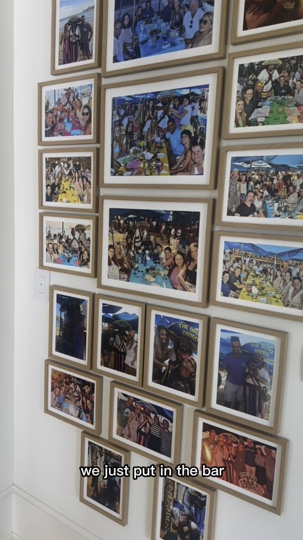 The simplest FAMILY PHOTO WALL you’ll ever create! In just 20 minutes, I put together this stunning display using a quick and easy hack—magnetic strips. The result exceeded my expectations, and now our family and friends can enjoy these cherished memories from Cabo every time they visit our home bar. Happy decorating!

#LTKHome #LTKWatchNow #LTKFamily