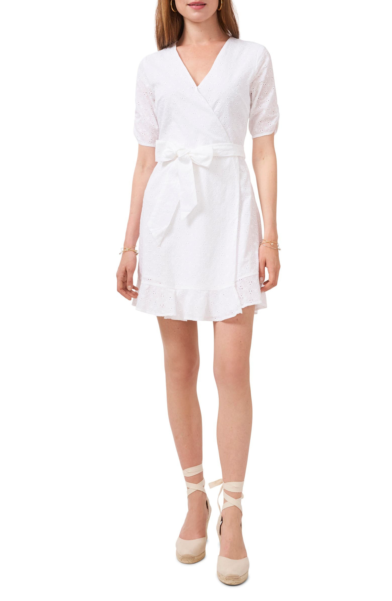 Wrap Front Minidress | Nordstrom