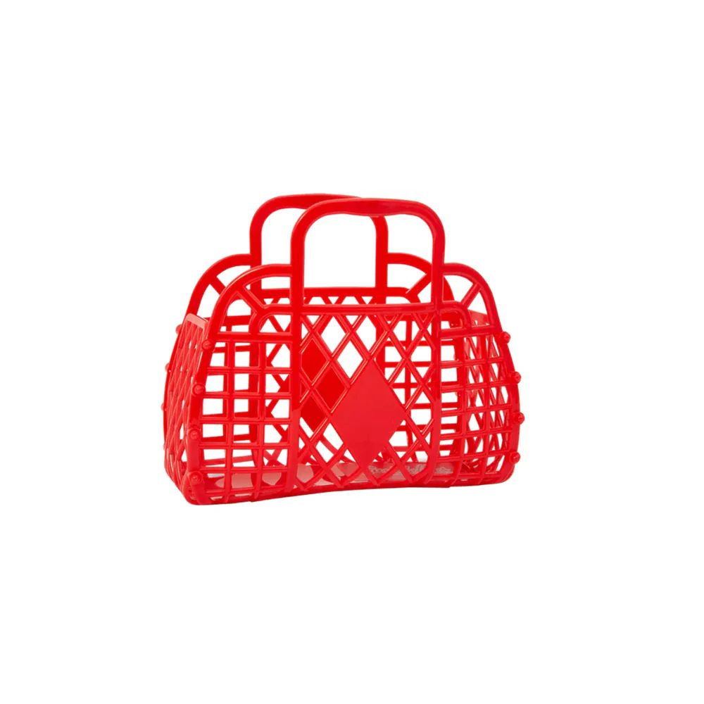 Retro Basket Jelly Bag, Red - Mini | Shop Sweet Lulu