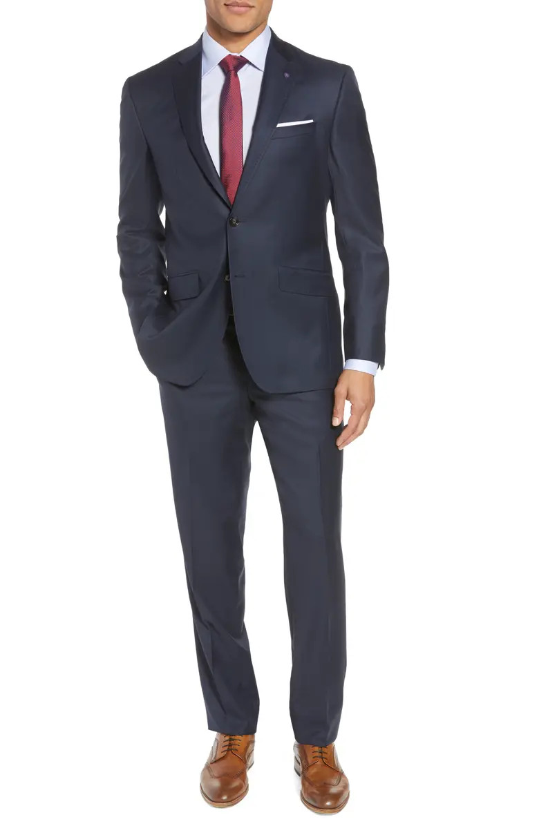 Jones Trim Fit Wool Suit | Nordstrom