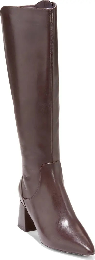 Clarice Pointed Toe Knee High Boot (Women) | Nordstrom