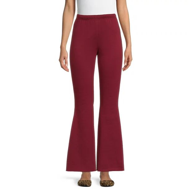 No Boundaries Juniors’ Fleece Flare Pants - Walmart.com | Walmart (US)